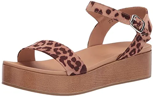 Amazon Essentials Women's Two Band Flatform Sandal