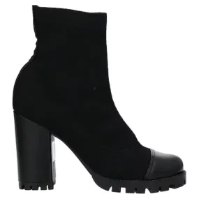 Ankle Black Boots.