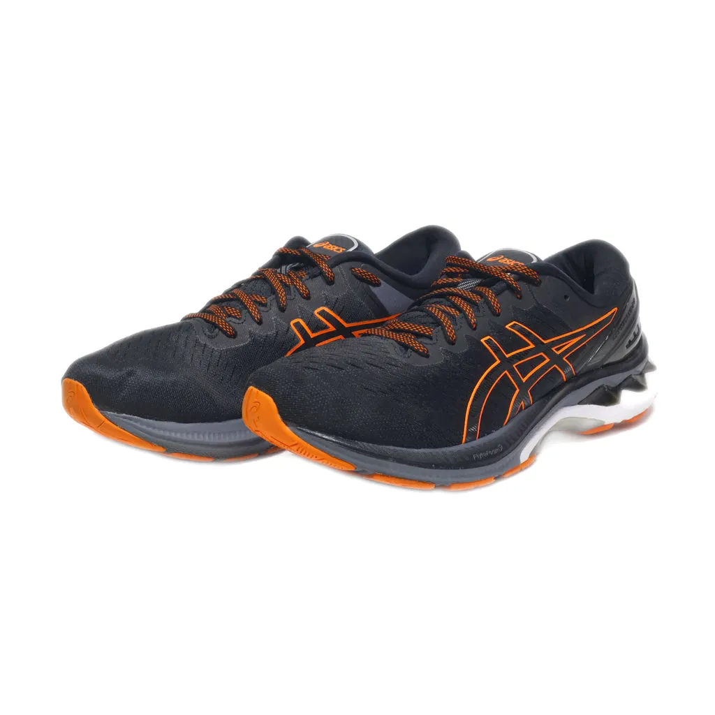 Asics Gel Kayano 27 Sport Shoes Leather Black Colour For Men