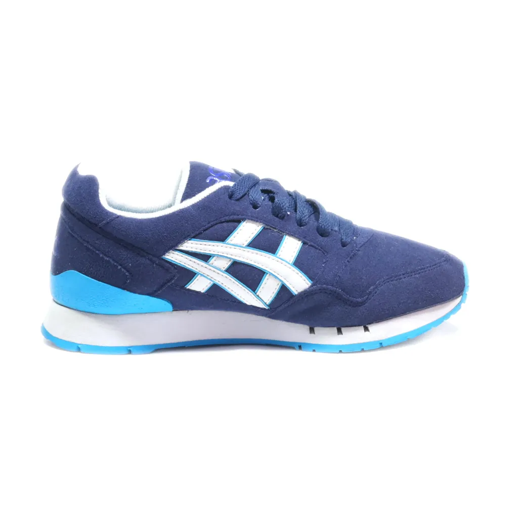 Asics Sneakers Suede Blue Colour For Kids