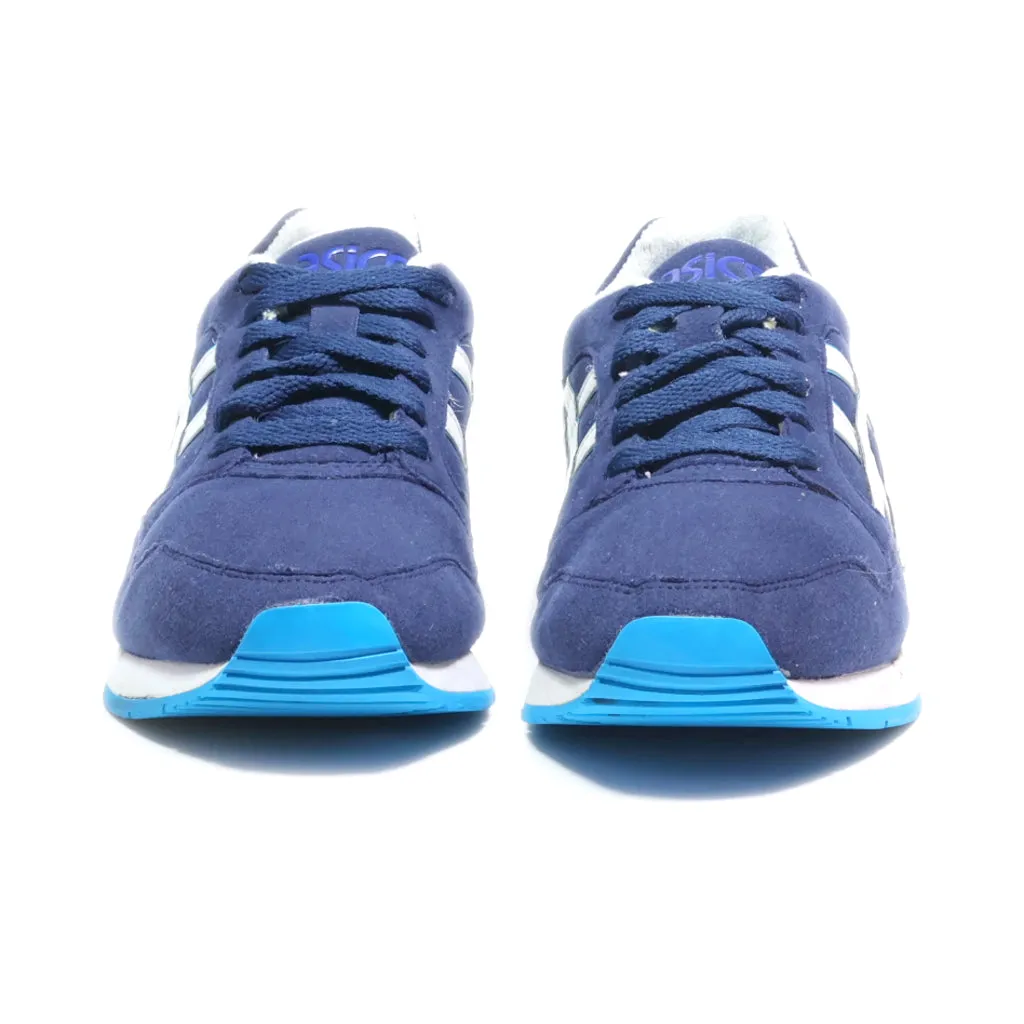 Asics Sneakers Suede Blue Colour For Kids