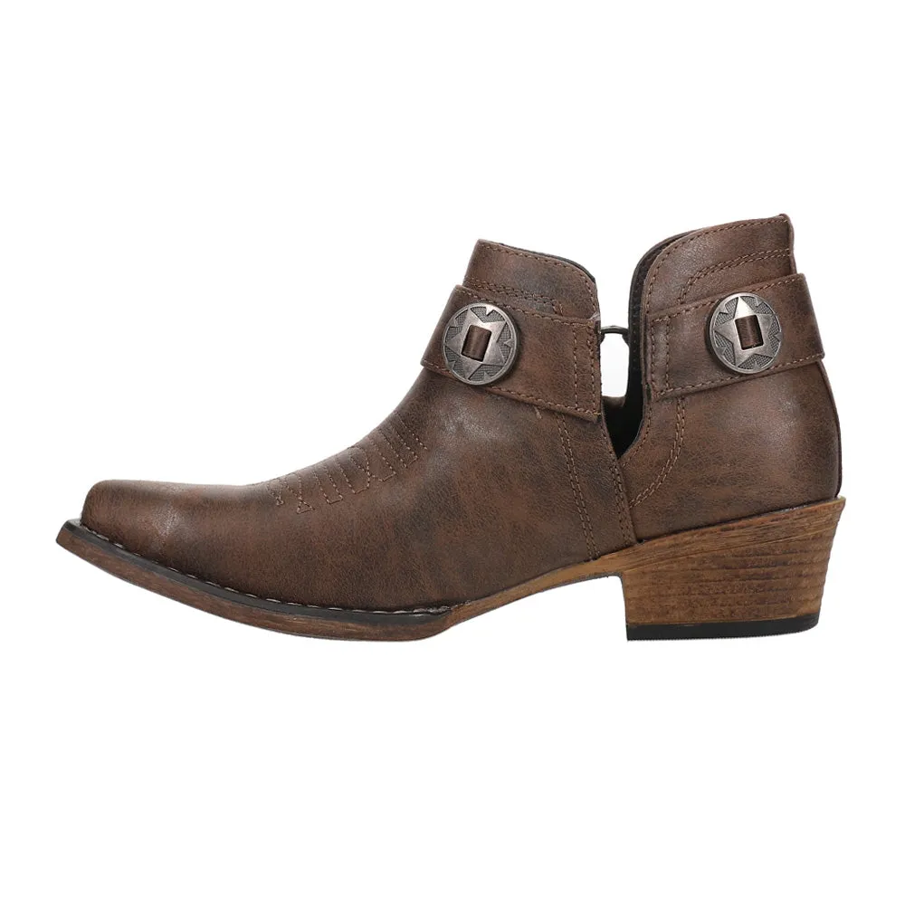 Ava Harness Snip Toe Cowboy Booties