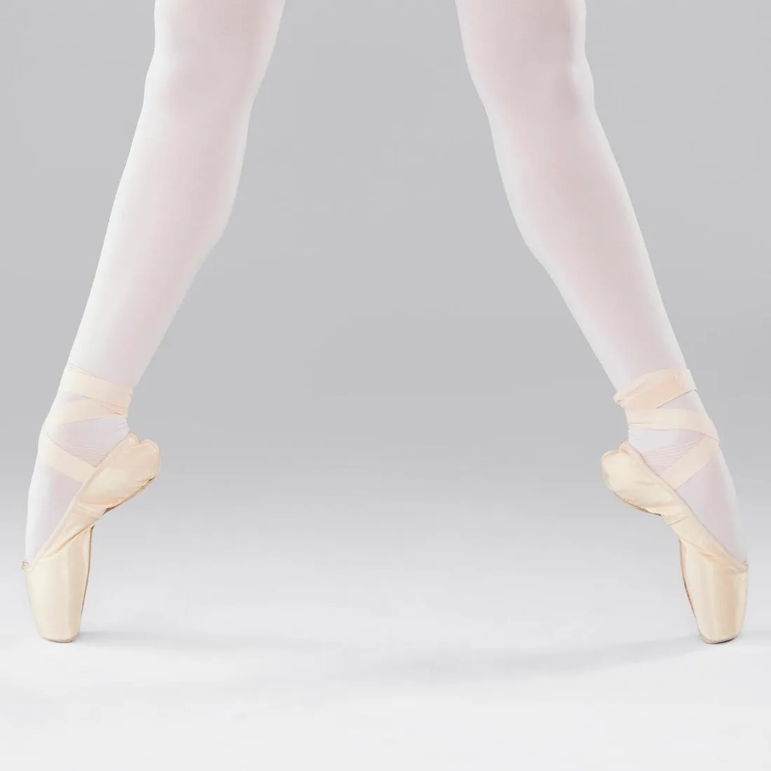 Beginner Pointe Shoes with Flexible Soles - Beige