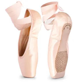 Beginner Pointe Shoes with Flexible Soles - Beige