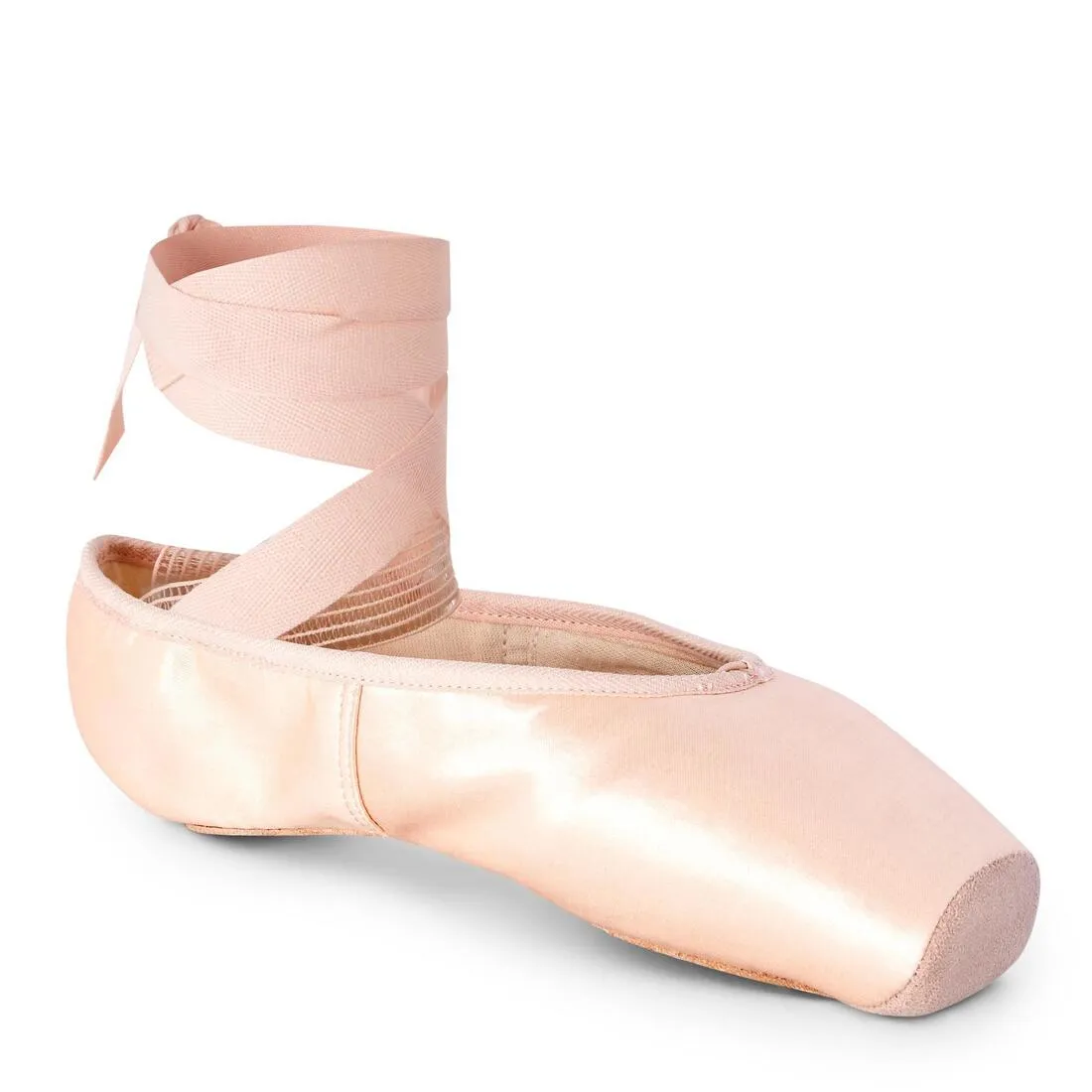 Beginner Pointe Shoes with Flexible Soles - Beige