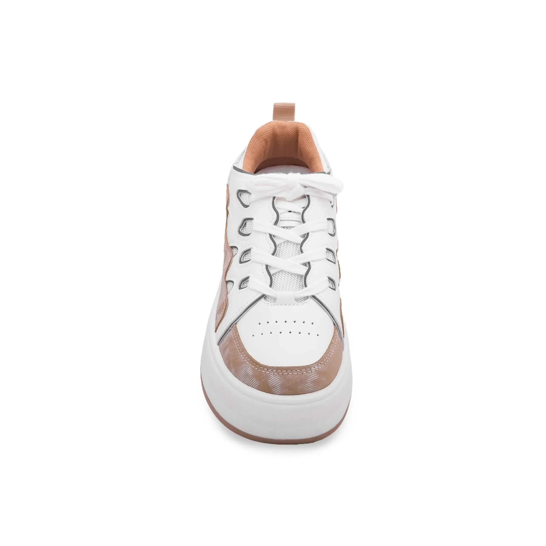 Beige High Sole Sneaker AT7222