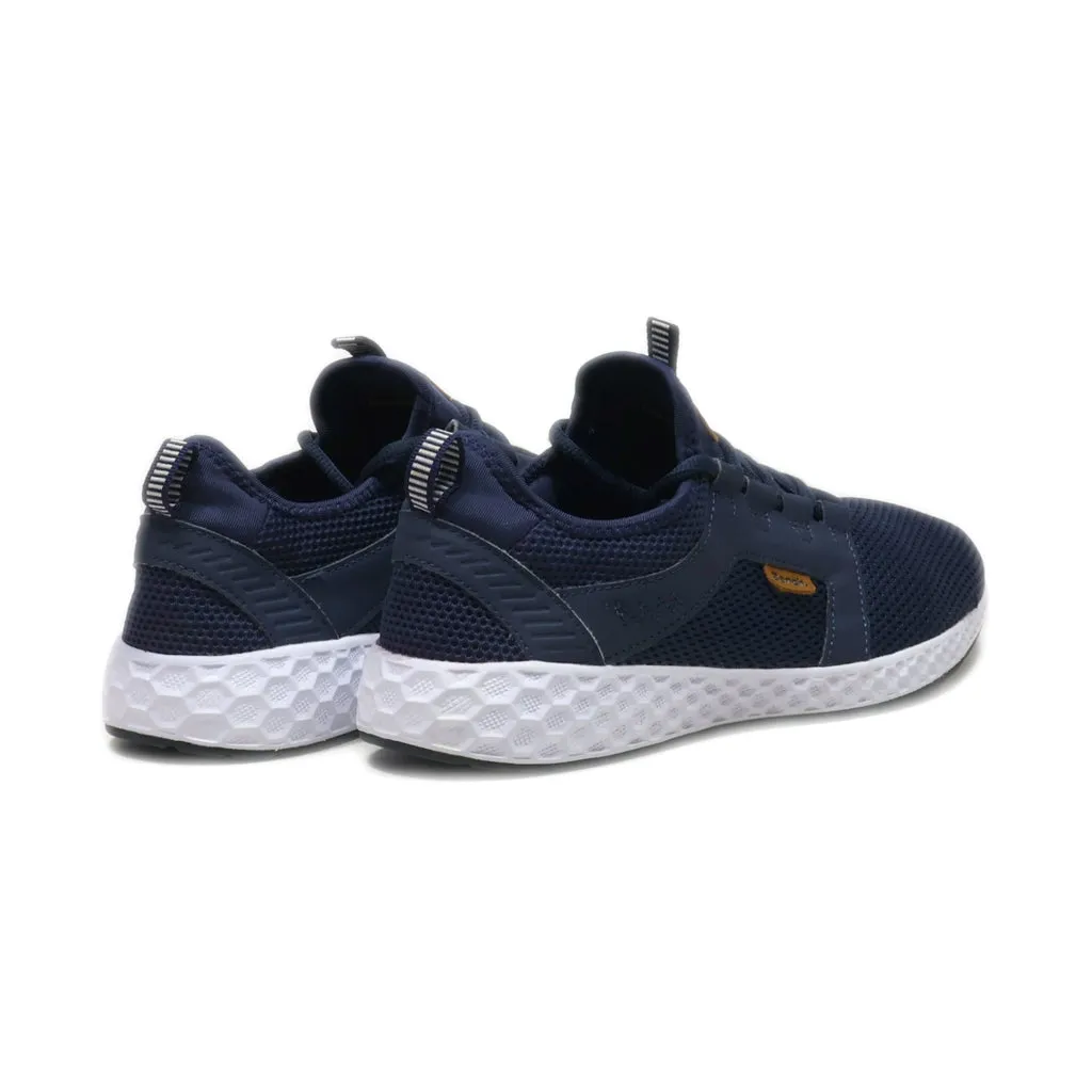 Bench. Sport Shoes Leather Blue Colour For Men