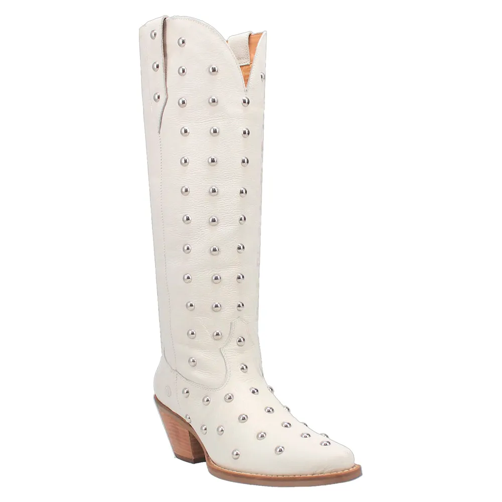 Broadway Bunny Studded Snip Toe Cowboy Boots