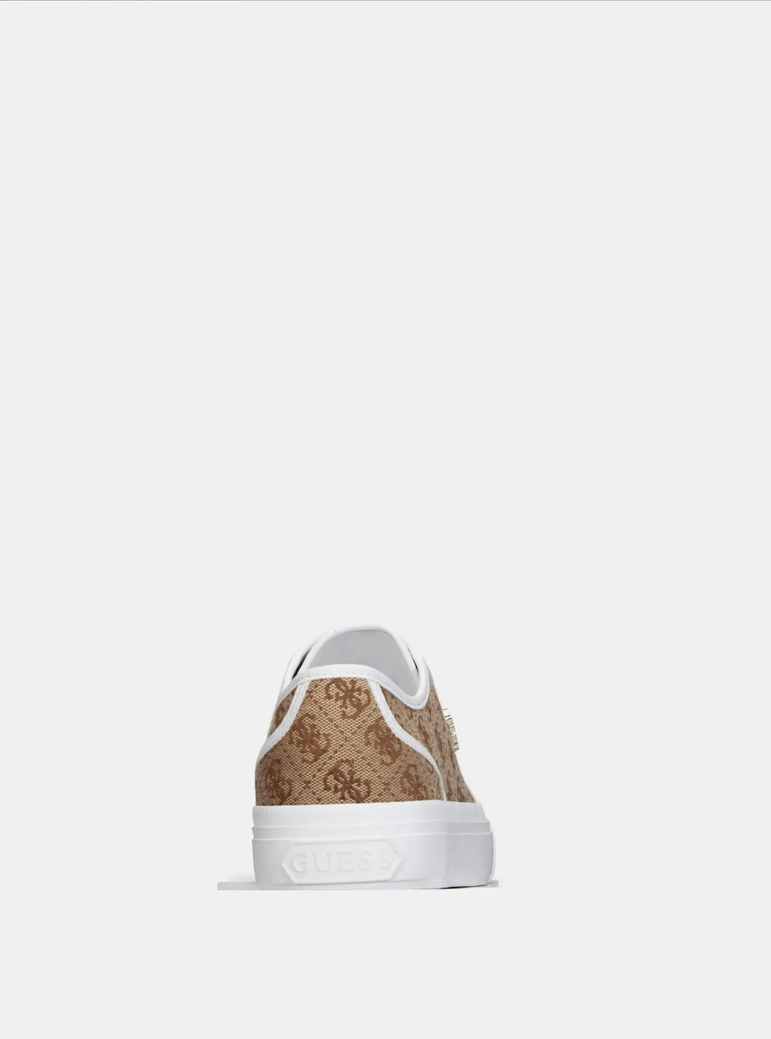 Brown Logo Jelexa Low Top Sneakers