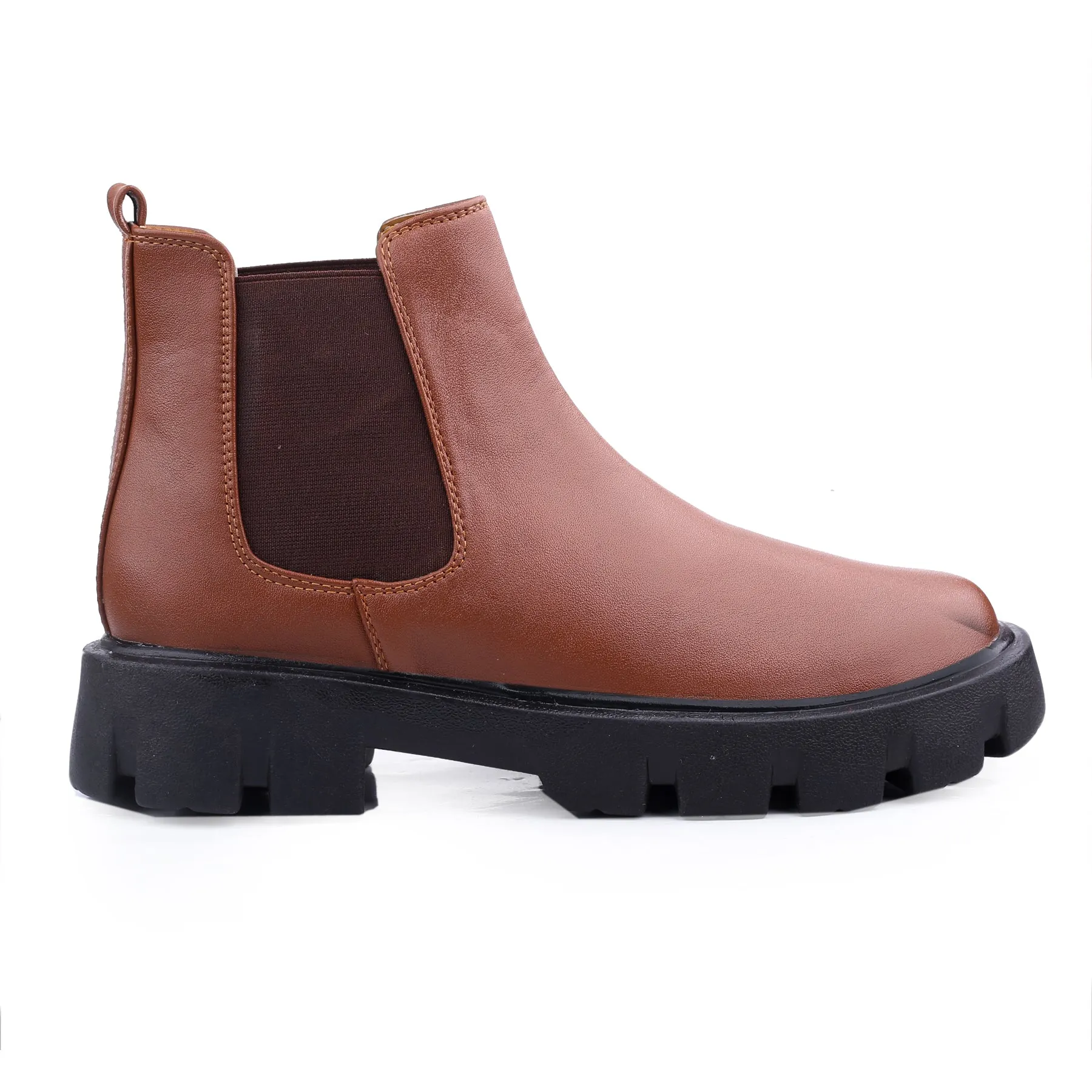 Bxxy Slip-on Ankle Stylish Boots for Men