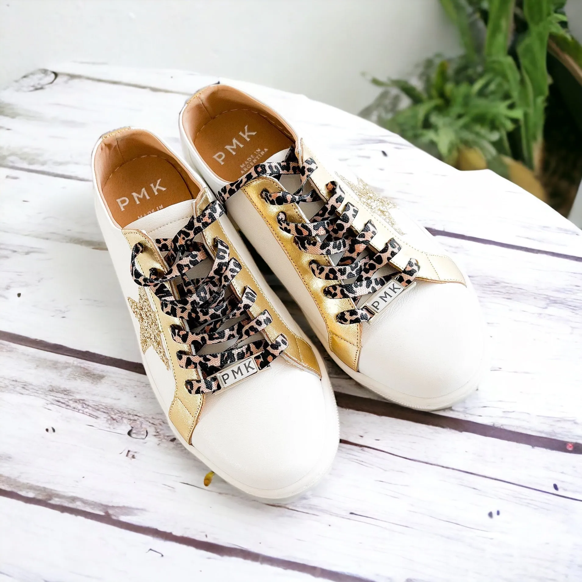 CB Mule Sneakers - Star/Gold