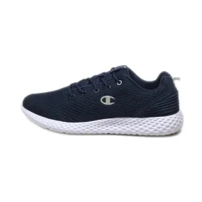 Champion Low Cut Sport Shoes Fabric Blue Colour For Men