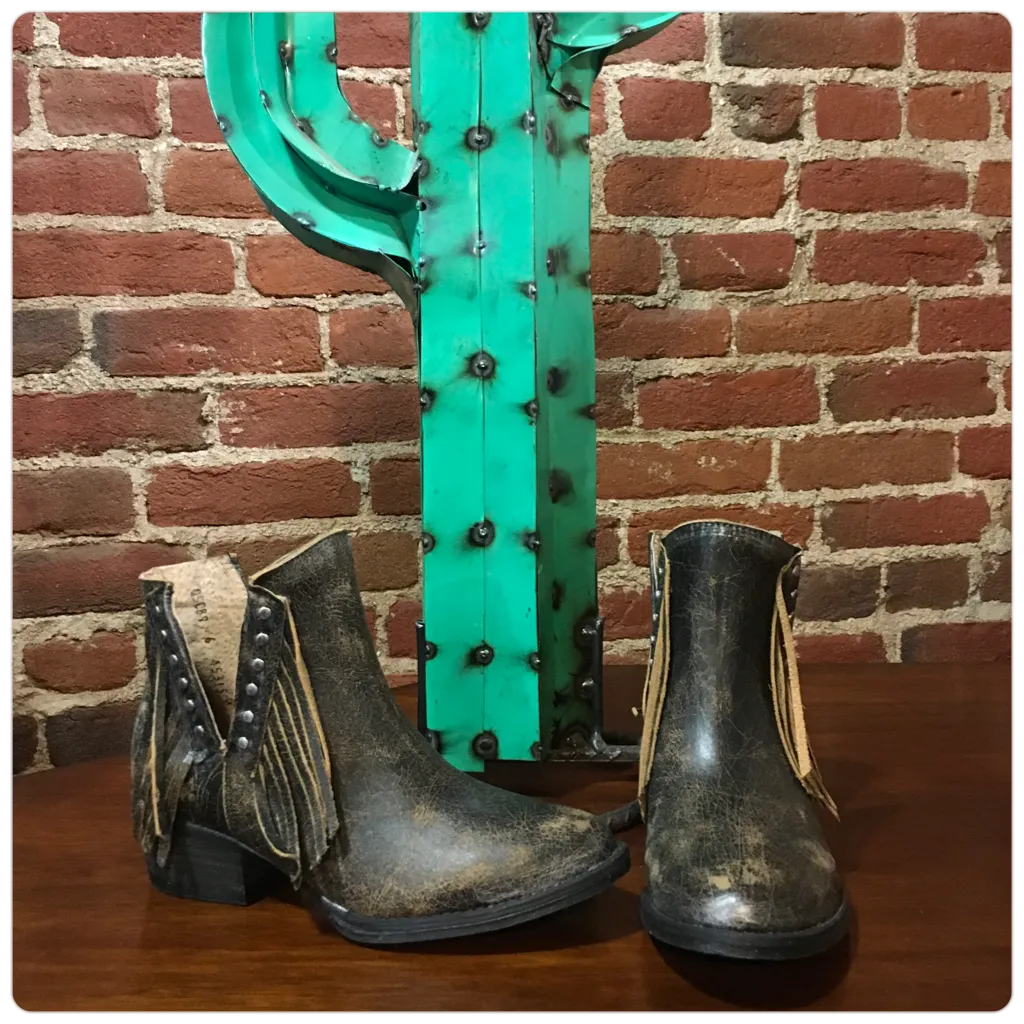 Circle G by Corral Fringe & Stud Boots