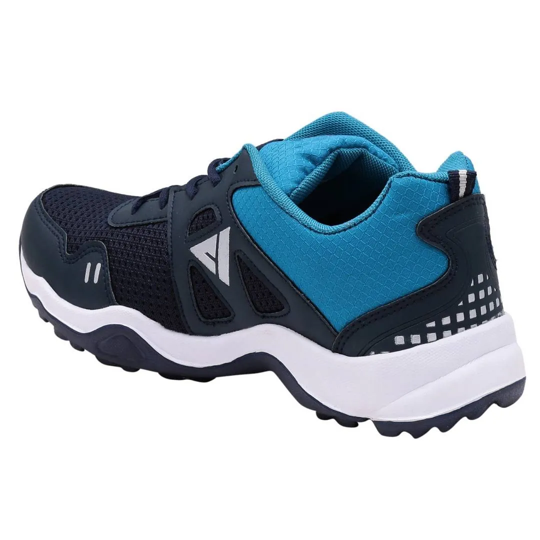 Comfy Multicoloured Mesh Sports Shoe For Men