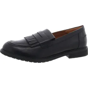 Easy Spirit Womens Jett Leather Slip-On Loafers