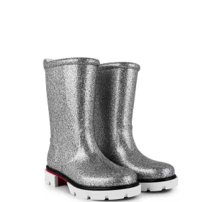 Girls Christian Louboutin Pluie PVC Rain Boots