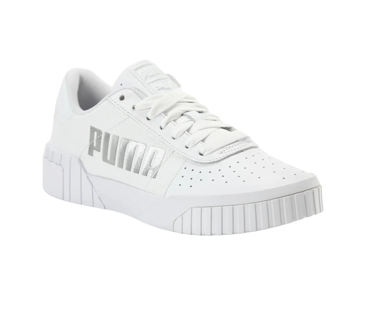 Puma scarpa sneakers da donna Cali Statement 372847 01 bianco