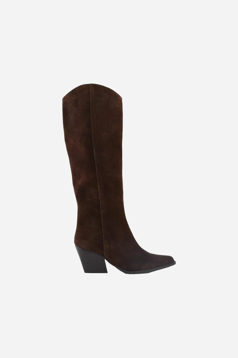 Seychelles Begging You Tall Boot in Dark Brown