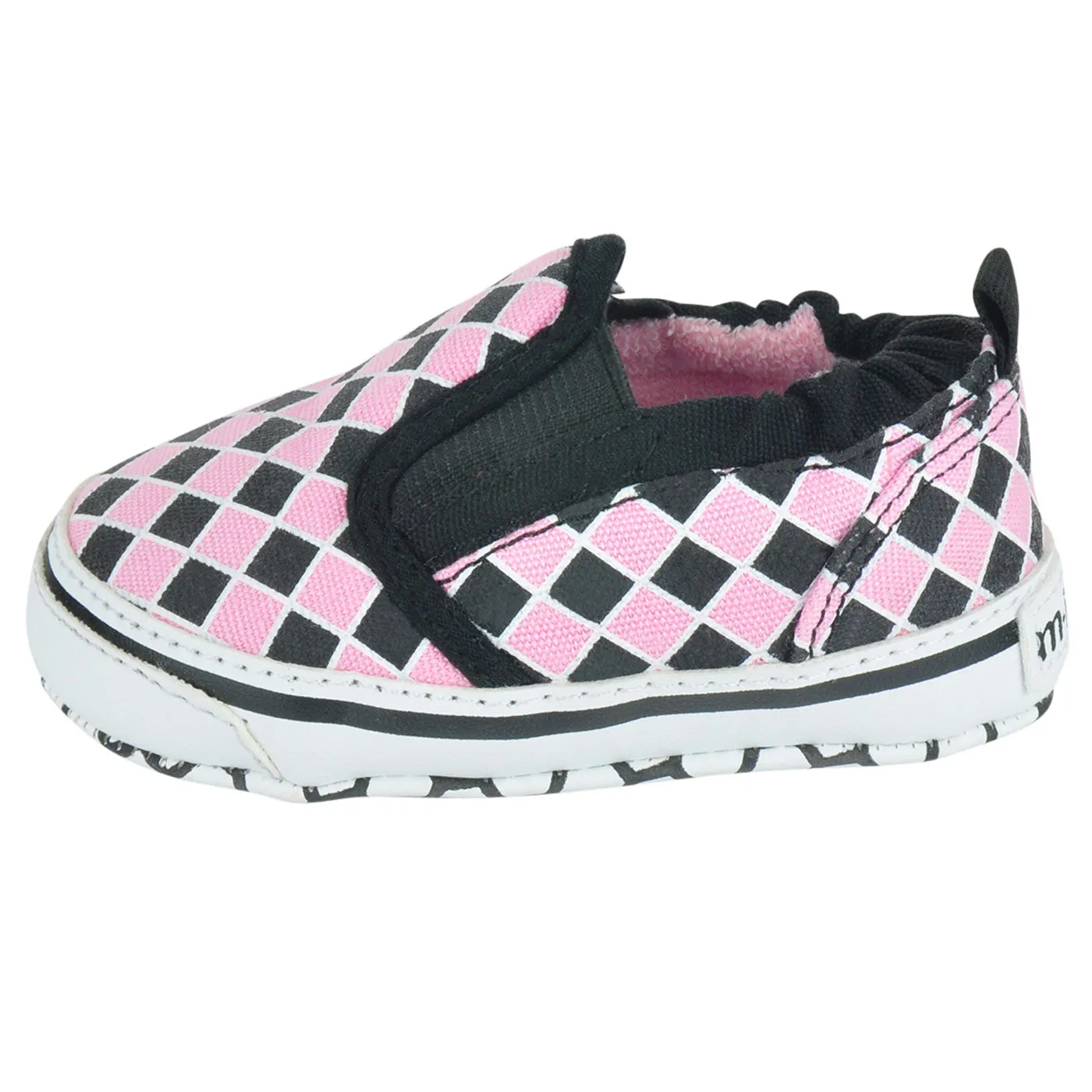 Slip-On - Diamonds - Pink/Black