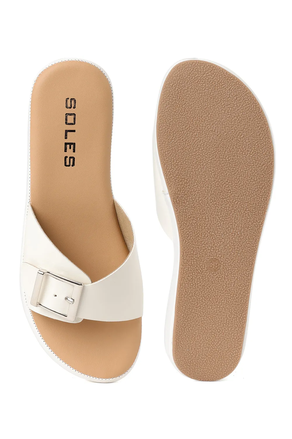 SOLES Front Strap Comfort Platforms