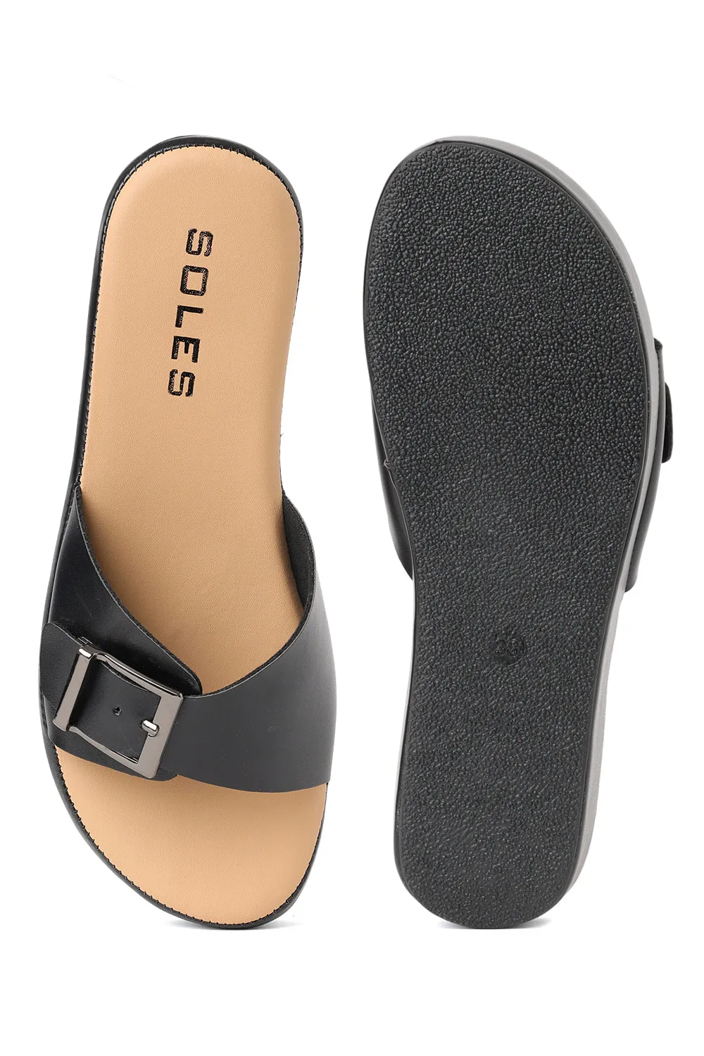 SOLES Front Strap Comfort Platforms