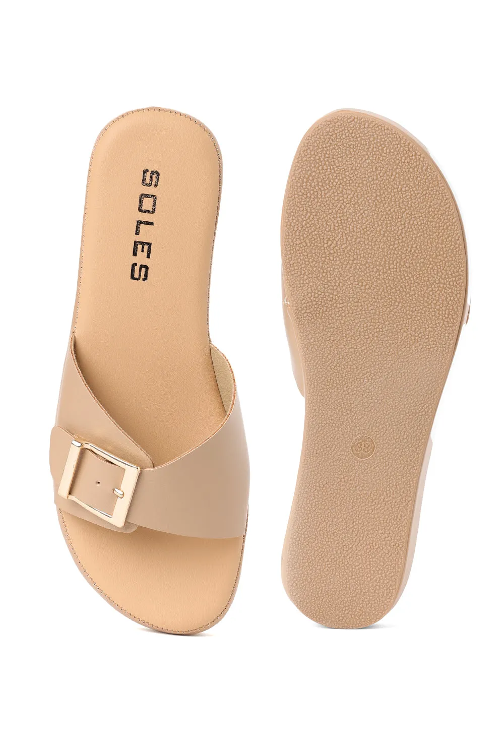 SOLES Front Strap Comfort Platforms