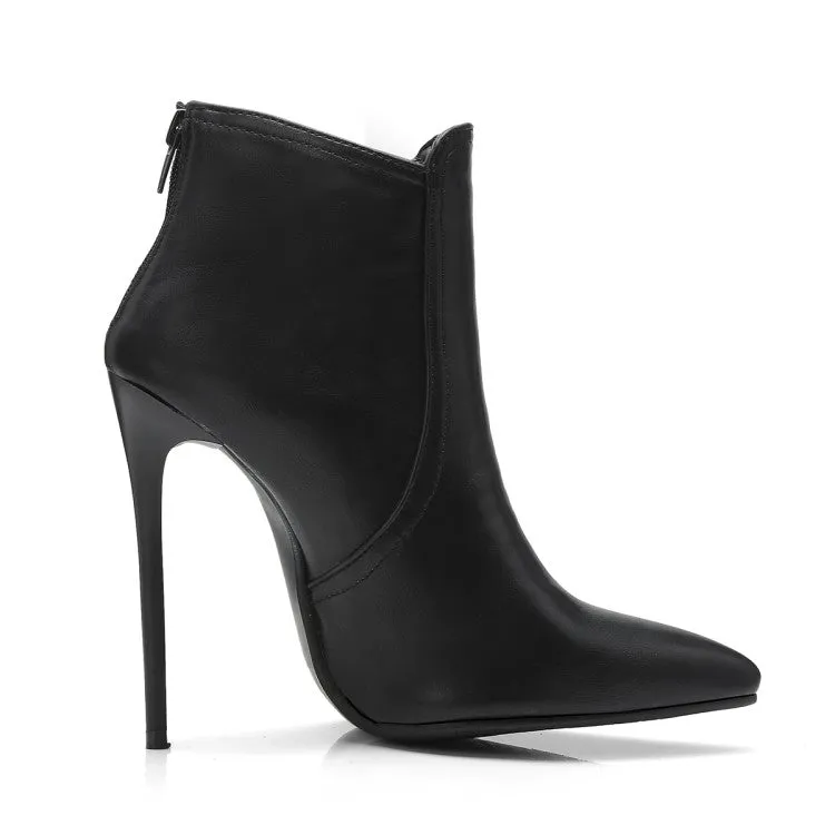 Super Women Boots Pointed Toe High Heel