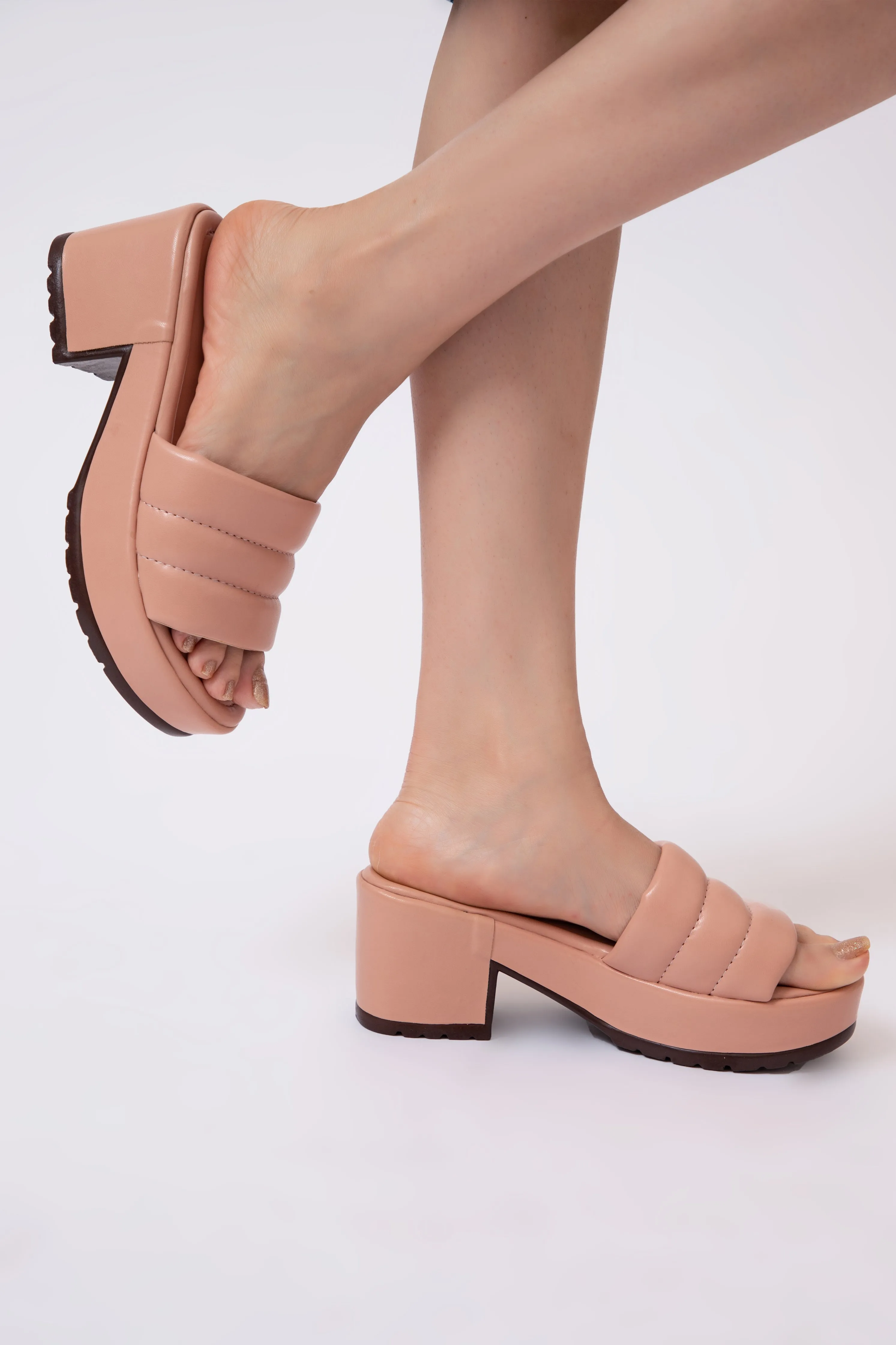 Wendy Chunky Heels pink